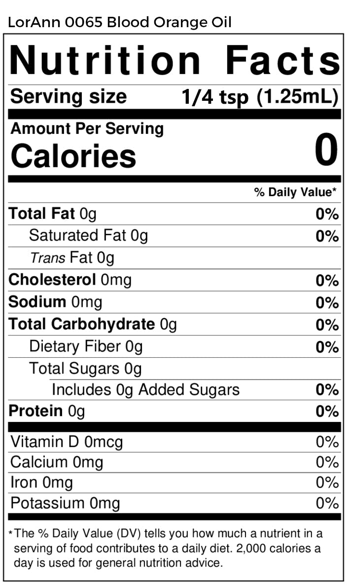 'REDUCED TO CLEAR' Blood Orange Oil Natural - Food Grade Essential Oils 16 oz.