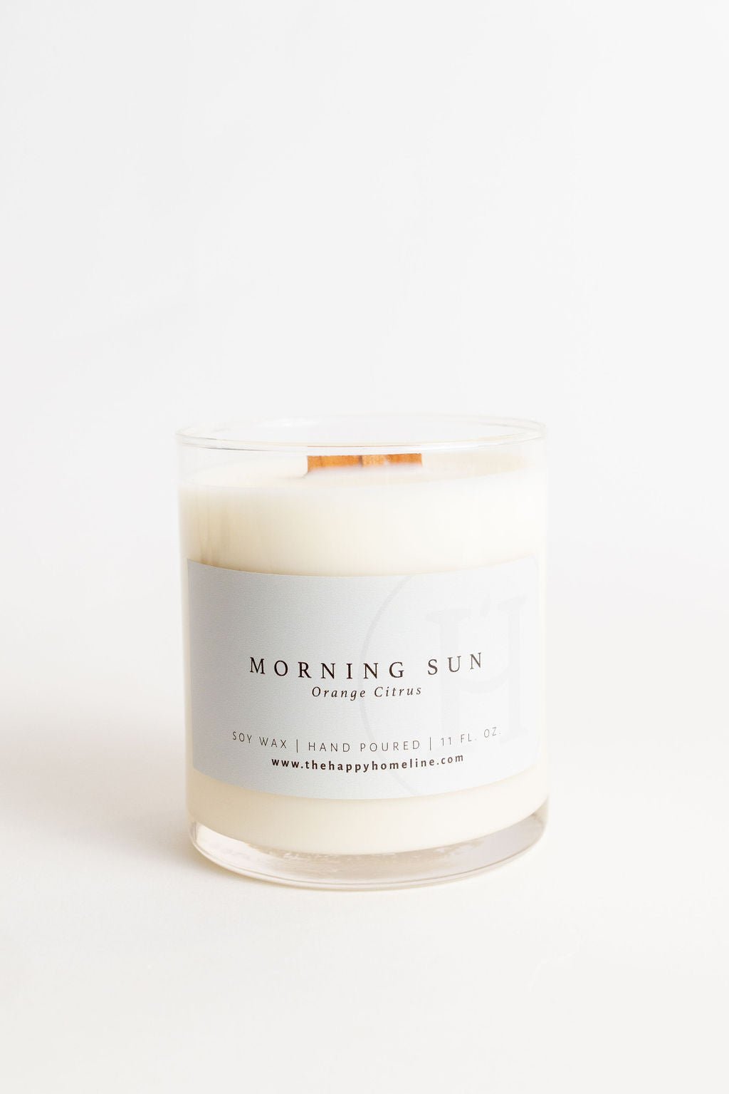 11 oz Morning Sun Wood Wick Candle