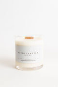 11 oz Patio Lantern Wood Wick Candle