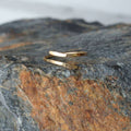 14K Gold Fill Hammered Ring - WRAPPED
