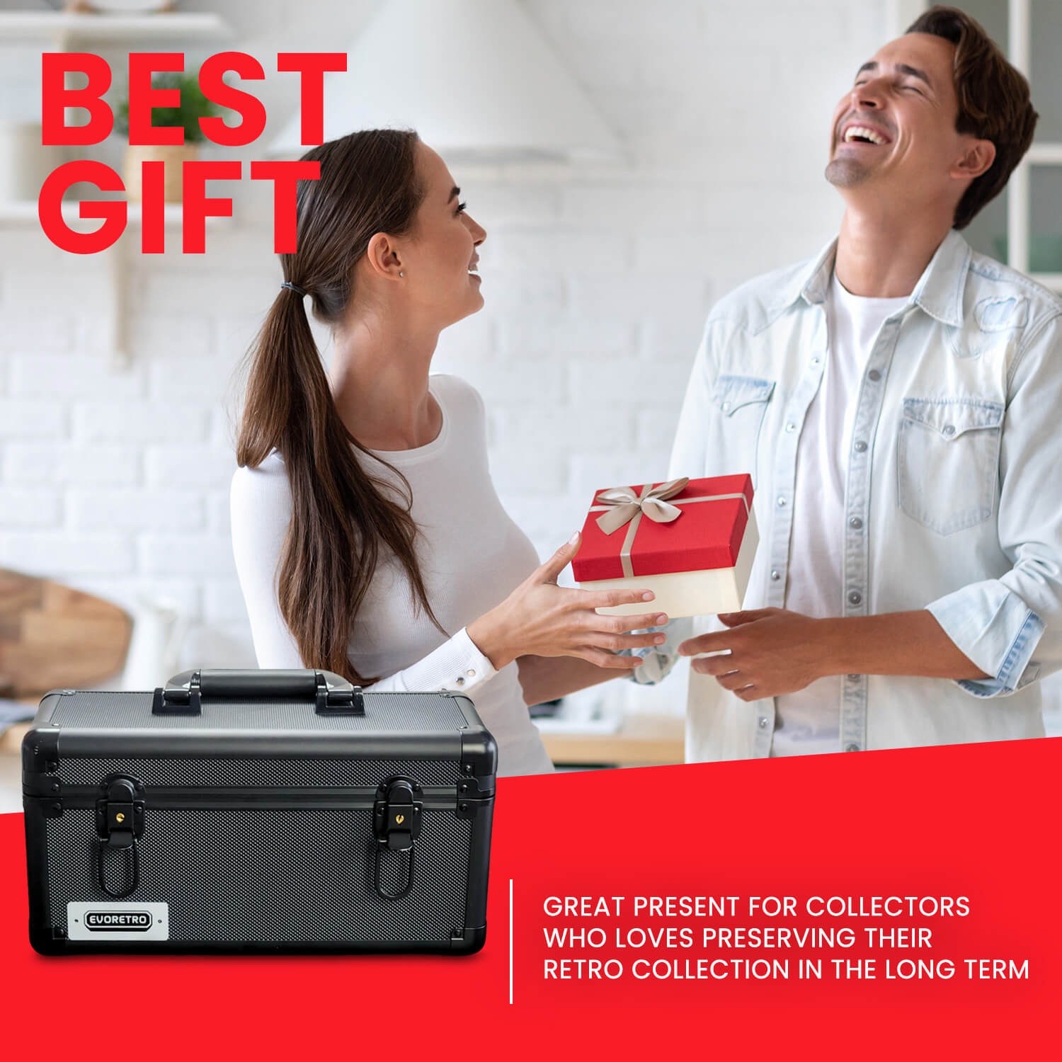 15 Slabs Metal Case Gray