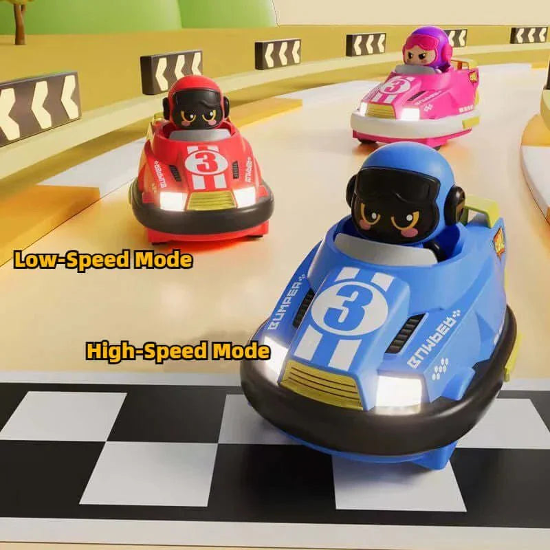 2-Player RC Drift Kart Toy - Collision & Eject Feature | KidsToyLover