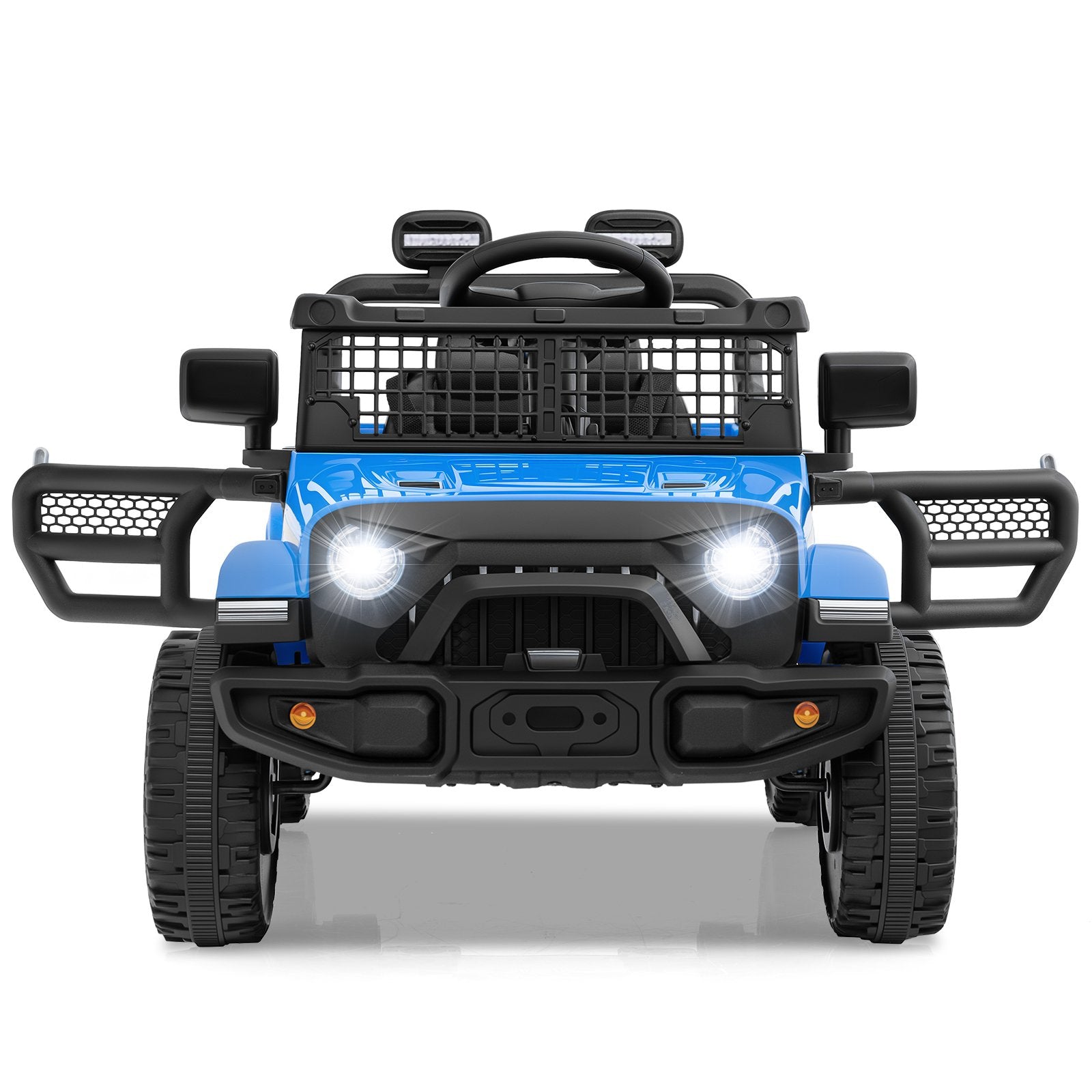 12V Kids Ride on Truck Car Battery Powered Electric Vehicle-Black