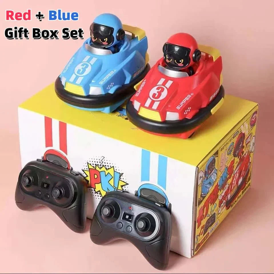 2-Player RC Drift Kart Toy - Collision & Eject Feature | KidsToyLover