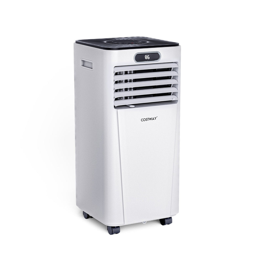 10000 BTU Portable Air Conditioner with Remote Control-Dark Blue
