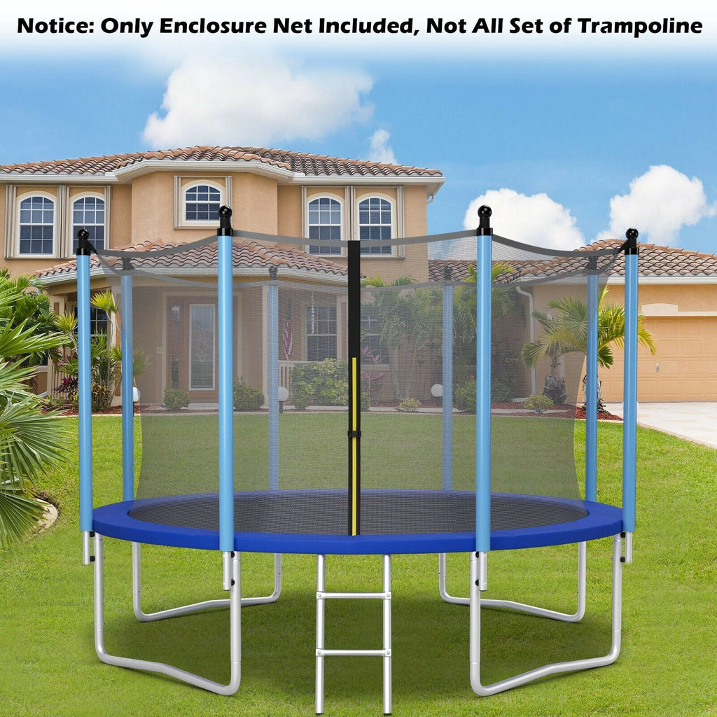 16Ft Replacement Weather-Resistant Trampoline Safety Enclosure Net