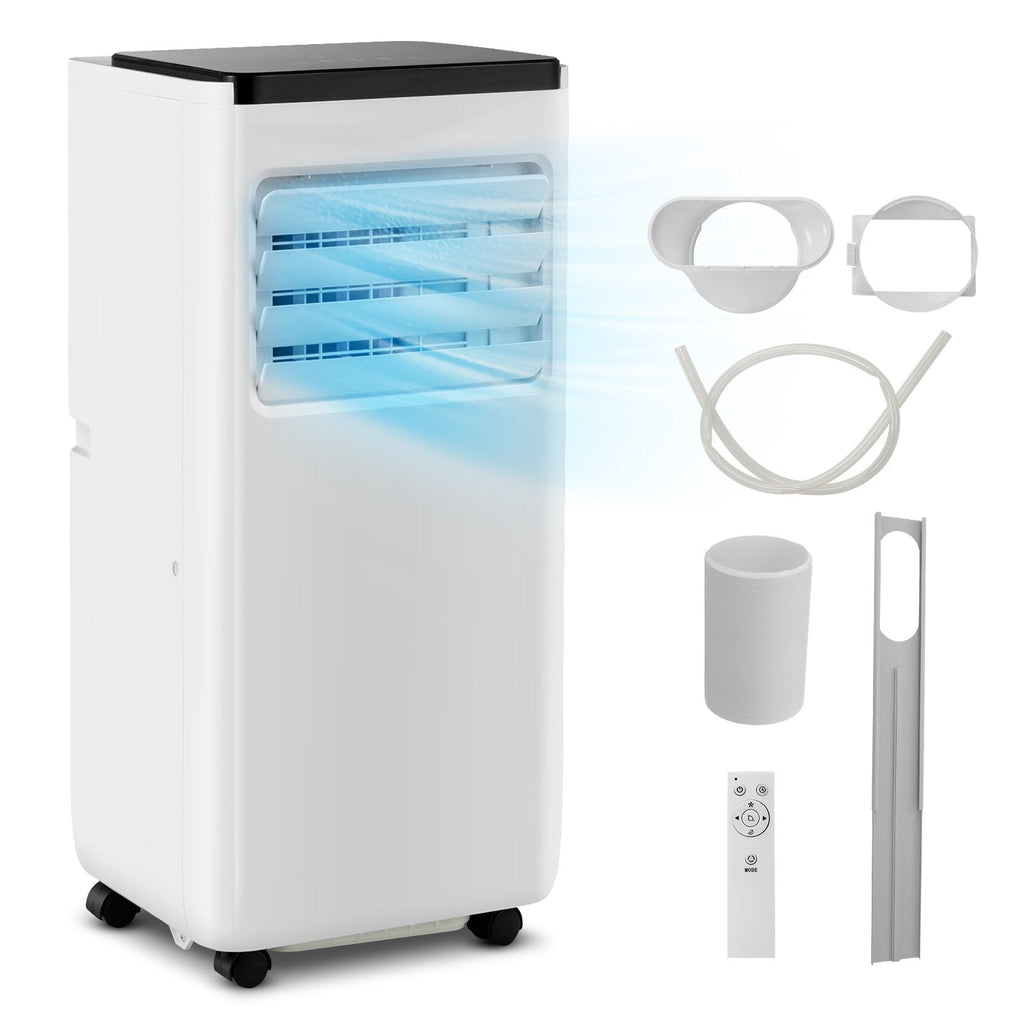 10000 BTU Portable Air Conditioner with Remote Control Cools up to 350 Sq.Ft