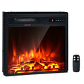 18 Inch 1500W Electric Fireplace Freestanding and Recessed Heater