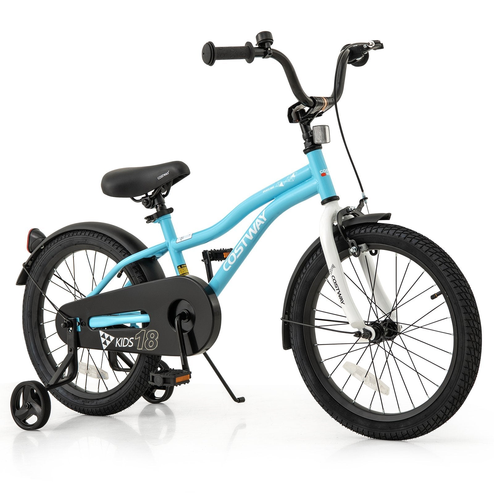 12-Inch Kids Bike for 3-4 Years Old Children Bicycle with Training Wheels
