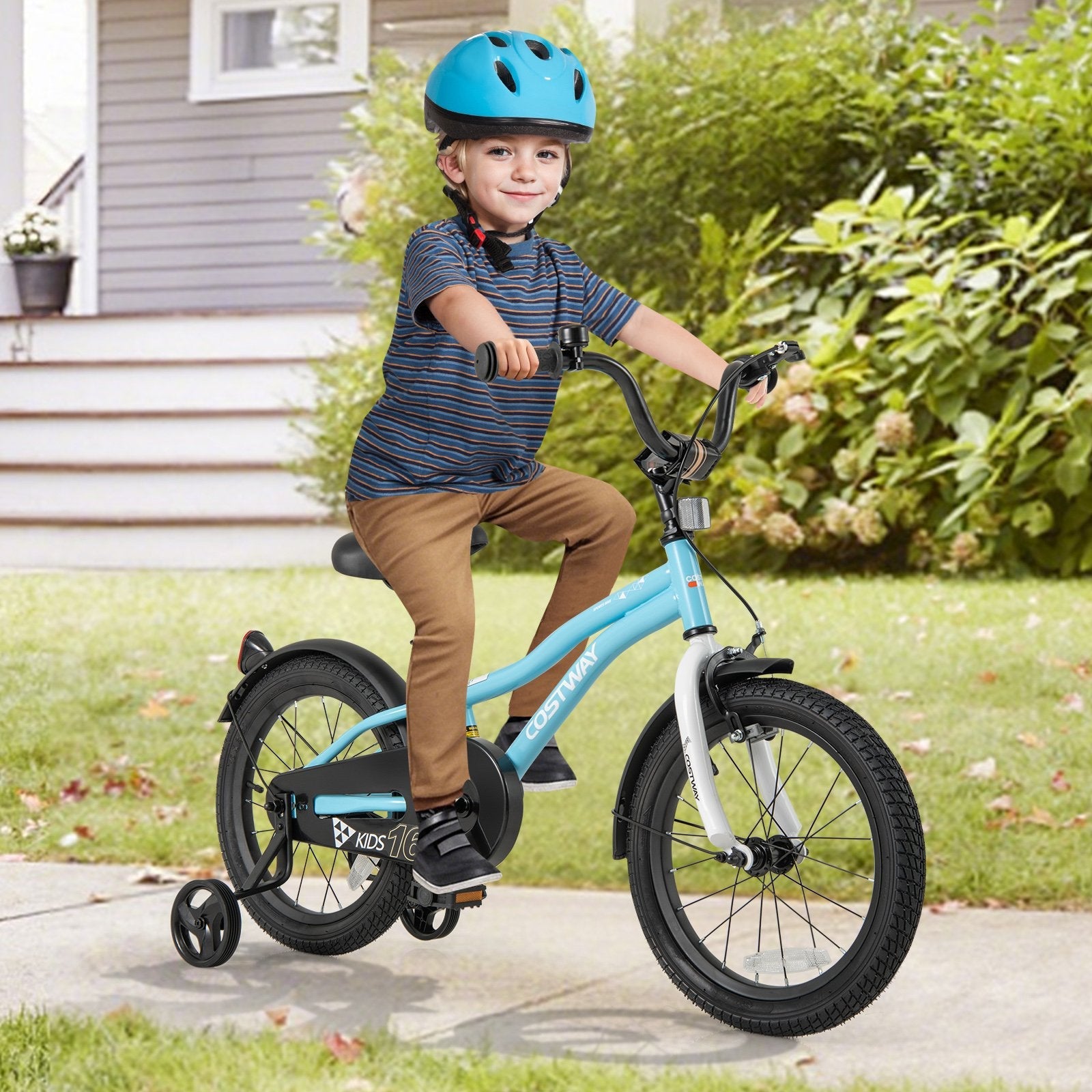 12-Inch Kids Bike for 3-4 Years Old Children Bicycle with Training Wheels