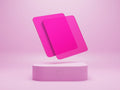 1/8” Clear Colour Acrylic - Neon Pink