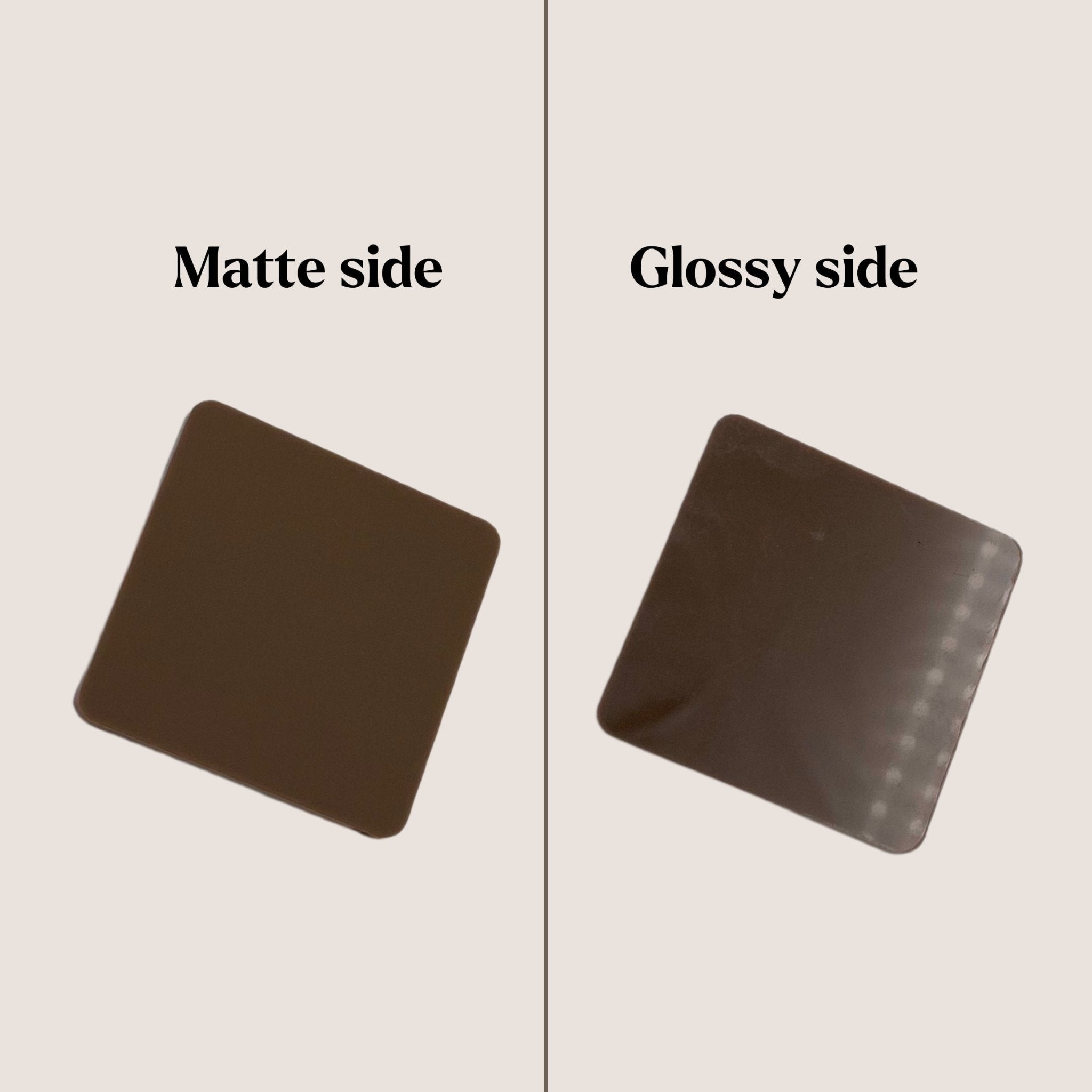 1/8" Pastel Acrylic - Milk Chocolate