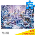 1000-Pc Wolf Castle Jigsaw Puzzle | KidsToyLover