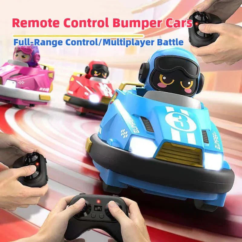 2-Player RC Drift Kart Toy - Collision & Eject Feature | KidsToyLover