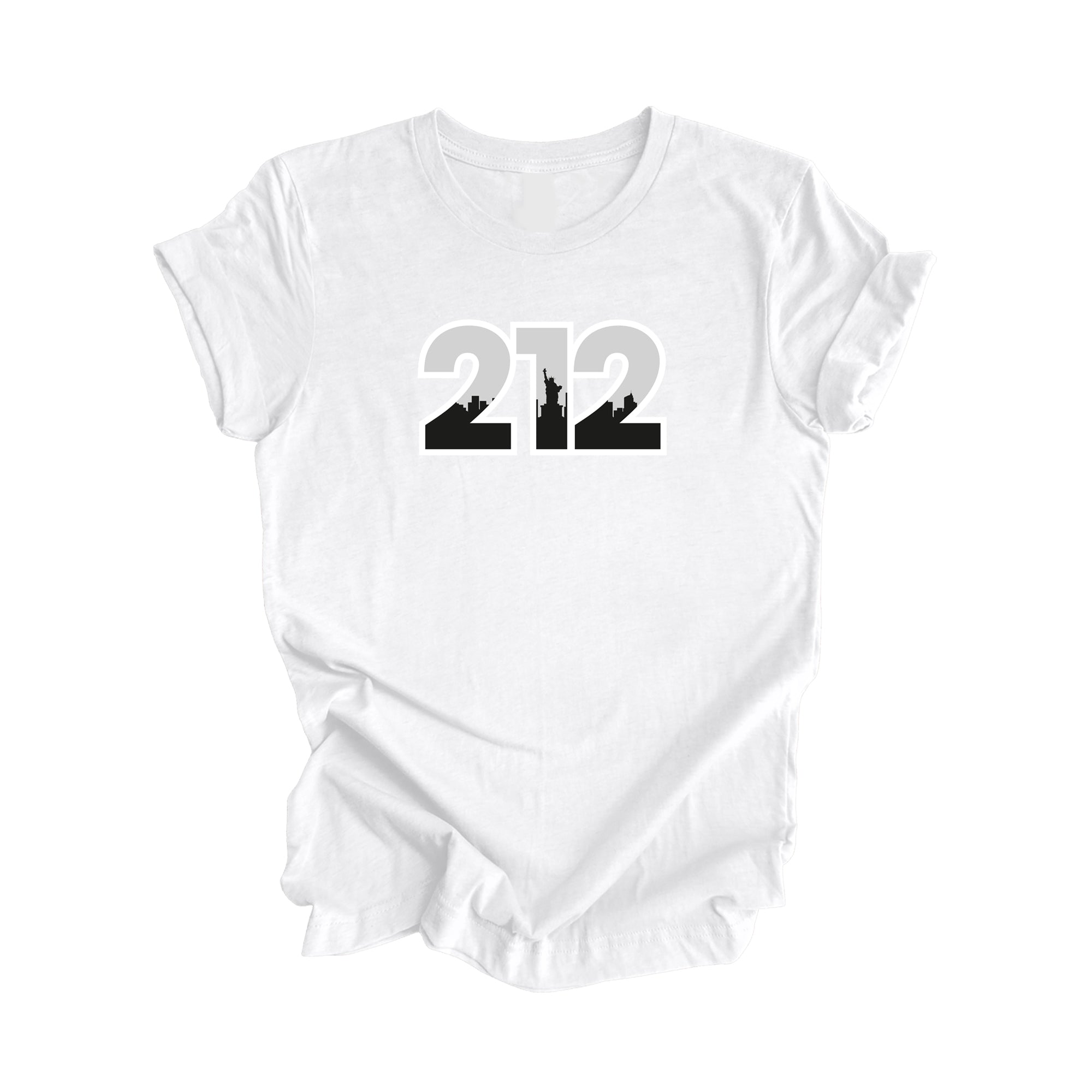 212 New York City USA Area Code City Skyline Gift - Unisex T-Shirt - Inspired X