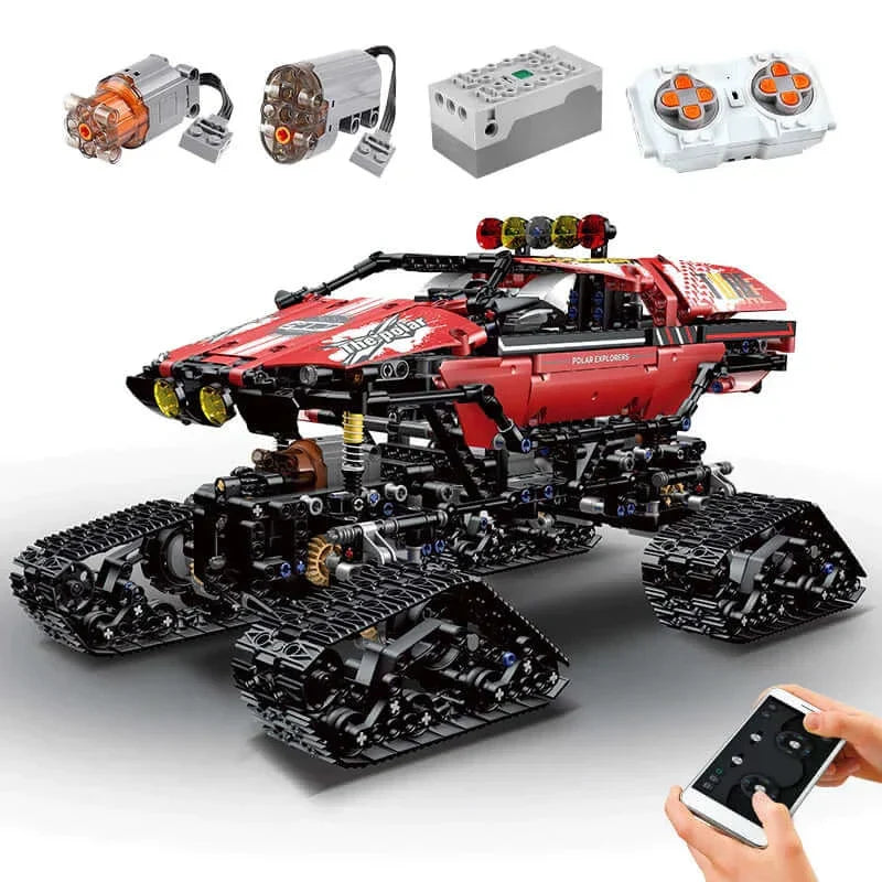 1381pcs Mould King Polar Explorer Blocks - Kidstoylover