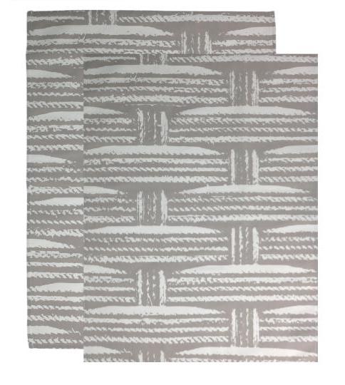 2 Piece Set Inverted Basket Sure Grip Kitchen Towel, Dish Towel Set