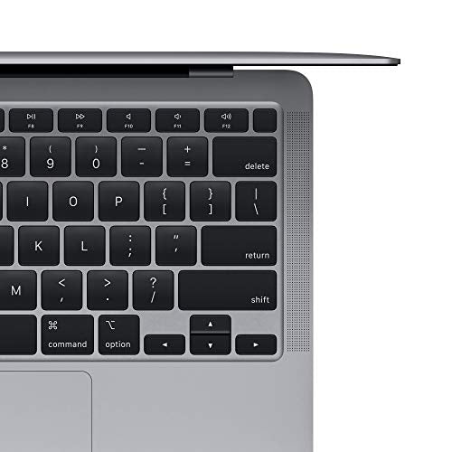2020 Apple MacBook Air Laptop: Apple M1 Chip, 13” Retina Display, 8GB RAM, 256GB SSD Storage, Backlit Keyboard, FaceTime HD Camera, Touch ID. Works with iPhone/iPad; Space Gray with AppleCare+ (3 Years)