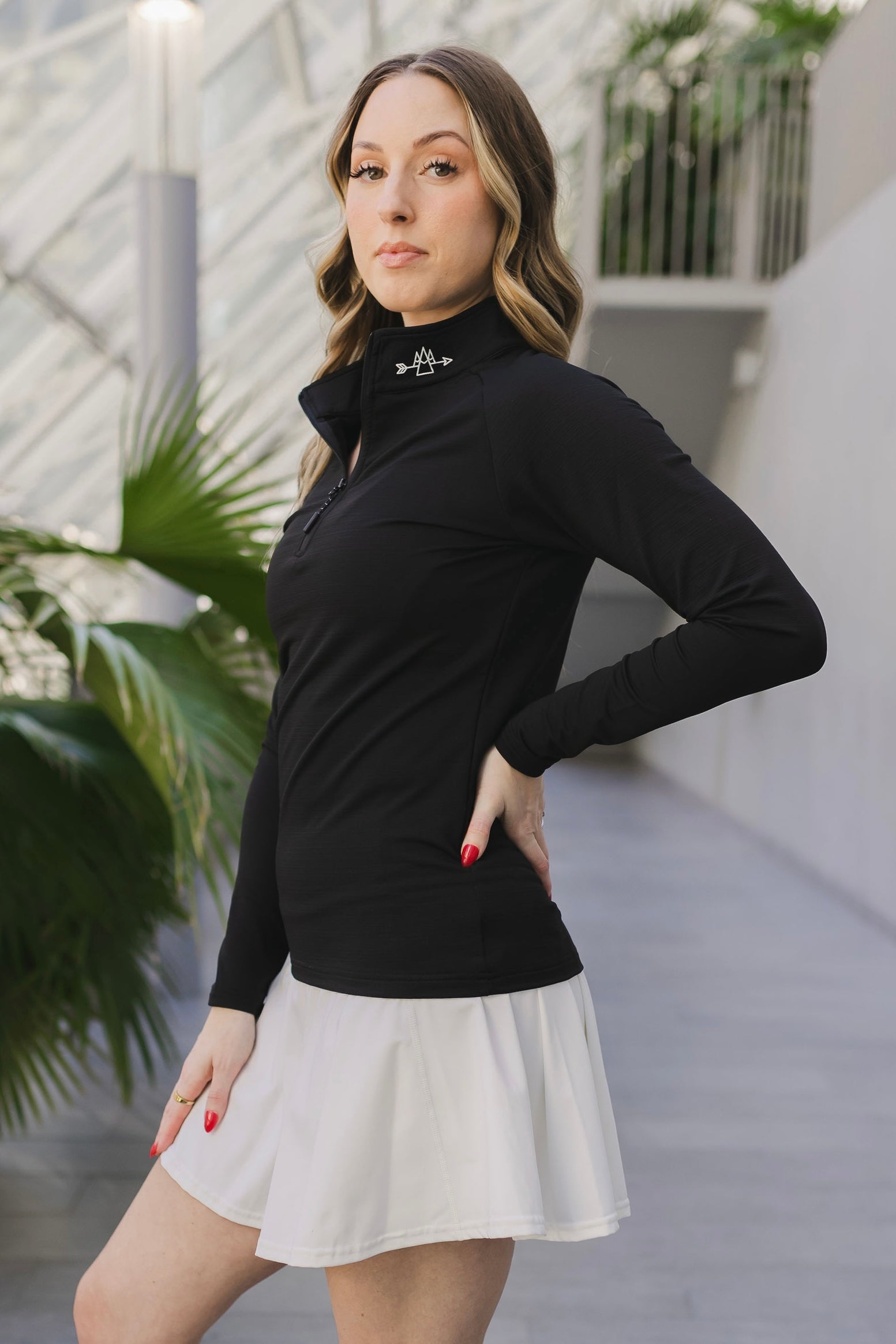 1/4 Zip Long Sleeve WOMENS