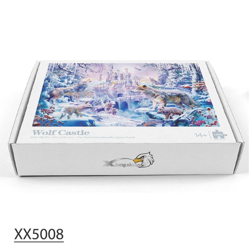 1000-Pc Wolf Castle Jigsaw Puzzle | KidsToyLover