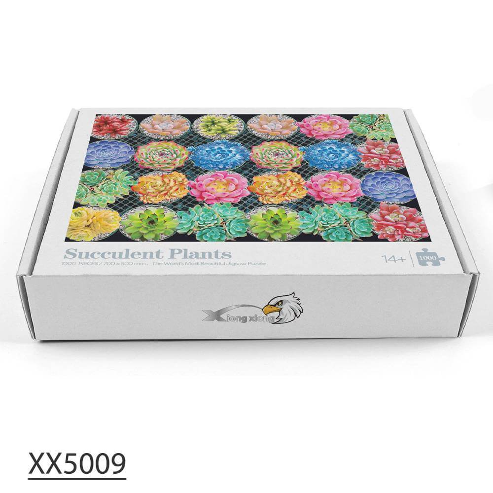 1000-Pc Succulent Plant Puzzle | KidsToyLover