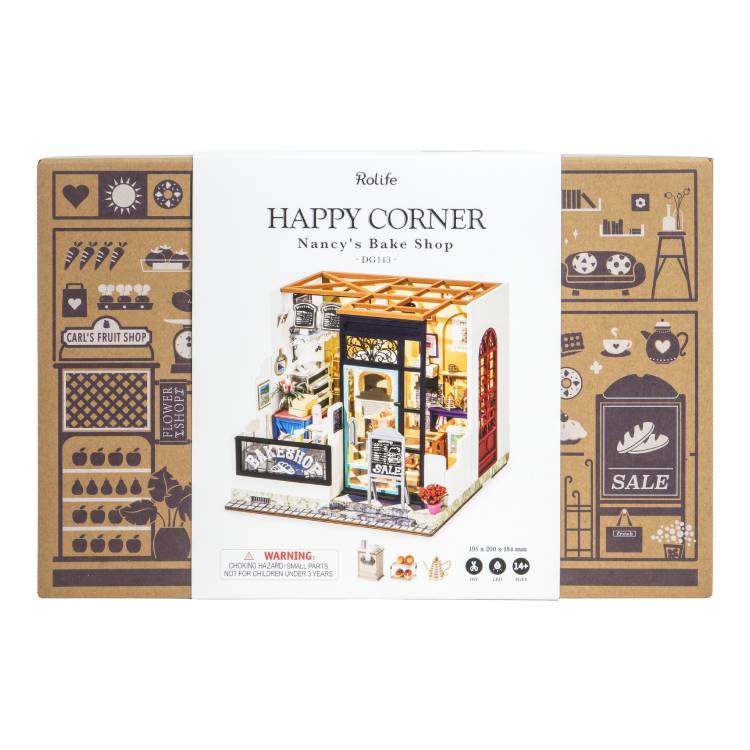 1:24 DIY Mini Dollhouse Kit | Nancy's Bakeshop