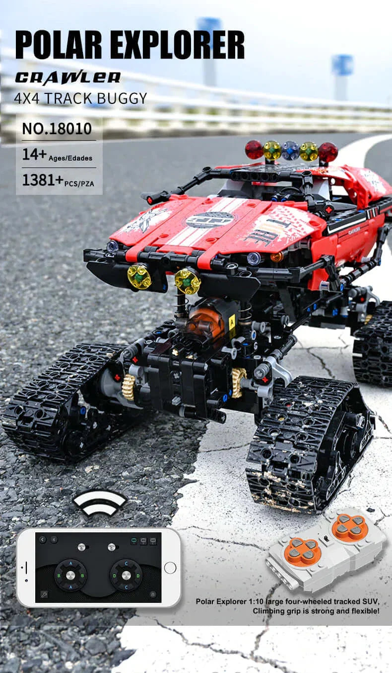 1381pcs Mould King Polar Explorer Blocks - Kidstoylover