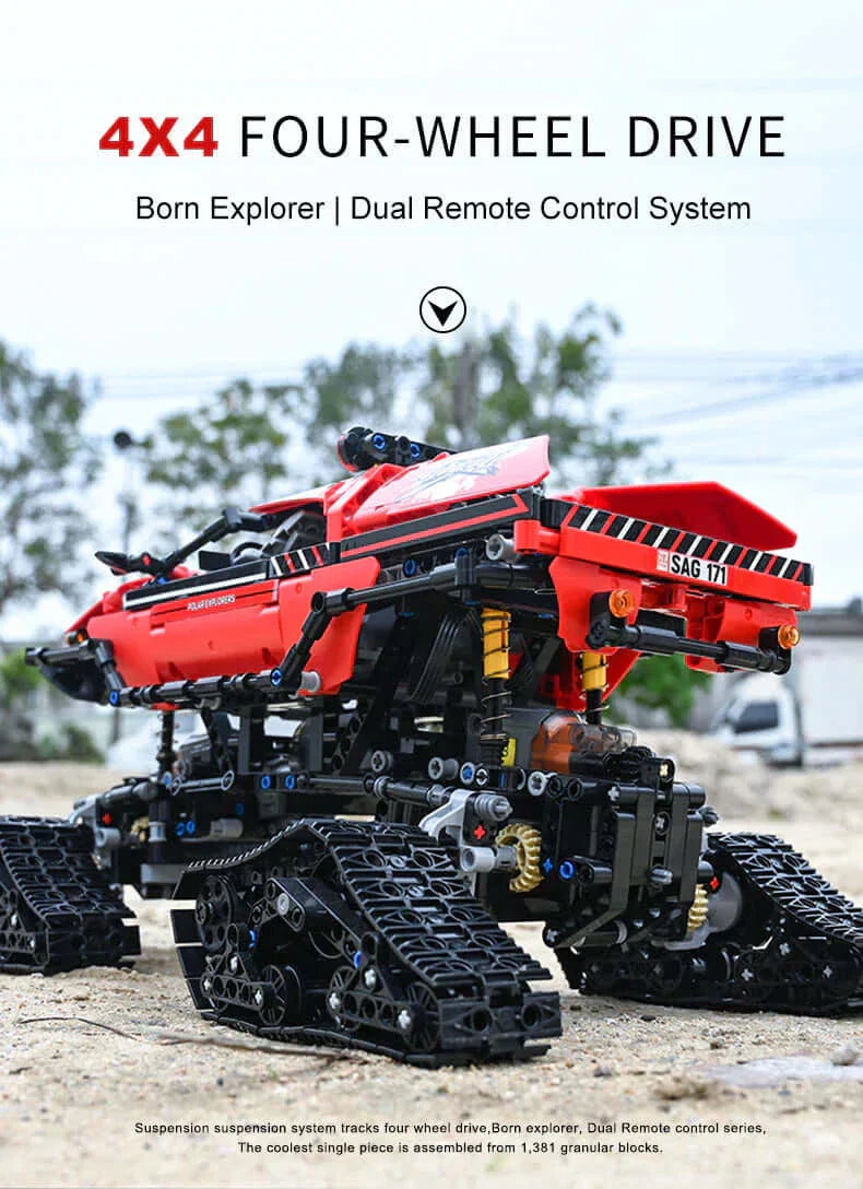 1381pcs Mould King Polar Explorer Blocks - Kidstoylover