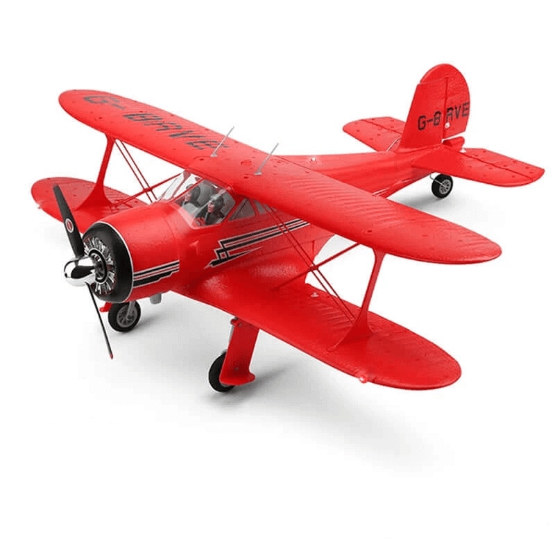 2024 WLtoys A300-Beech D17S EPP 4CH RC Biplane: LED, 3D/6G Gyro, Brushless
