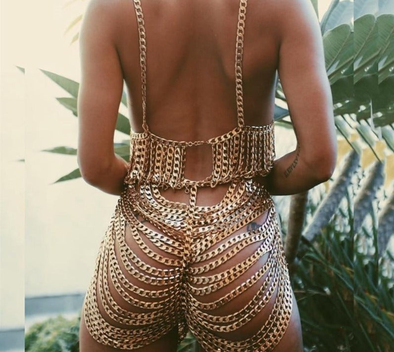 2 Piece Body Jewelry Set