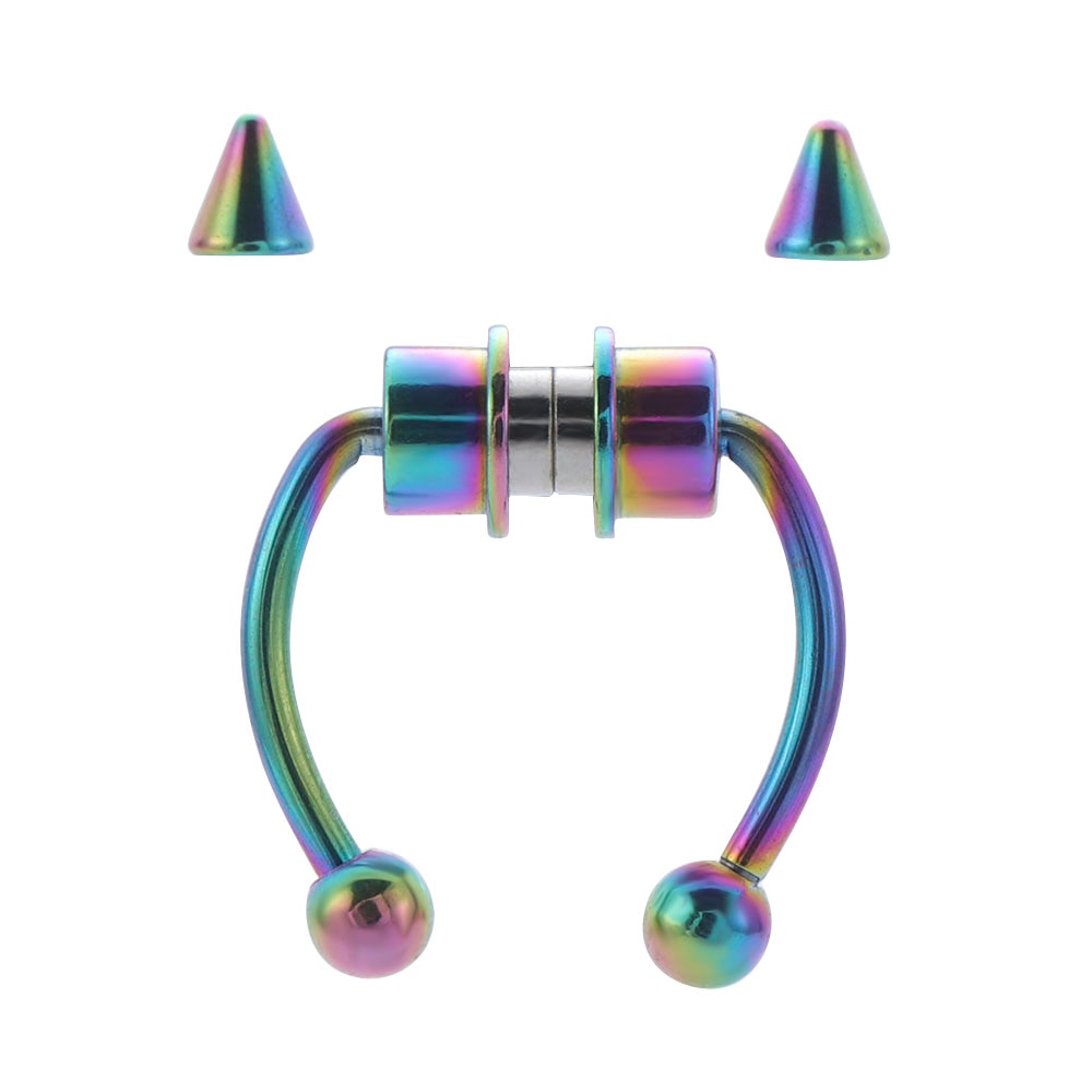 1pcs U Shaped Fake Nose Ring