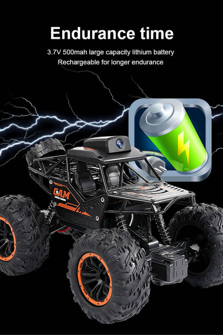 1:18 RC Car with 720P HD Camera - WiFi FPV Climbing SUV Toy | KidsToyLover