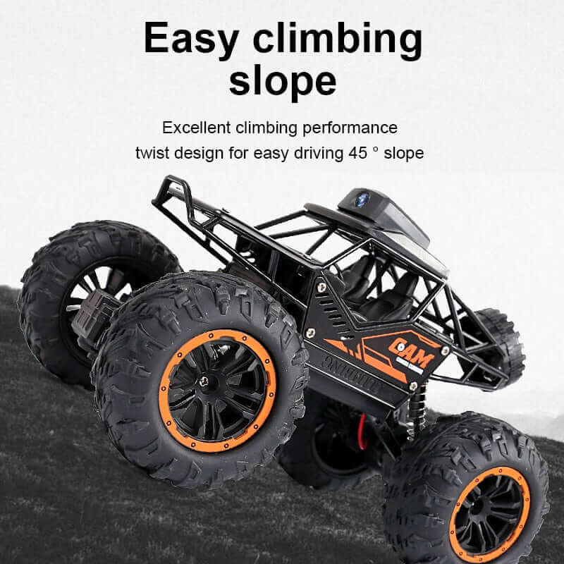 1:18 RC Car with 720P HD Camera - WiFi FPV Climbing SUV Toy | KidsToyLover