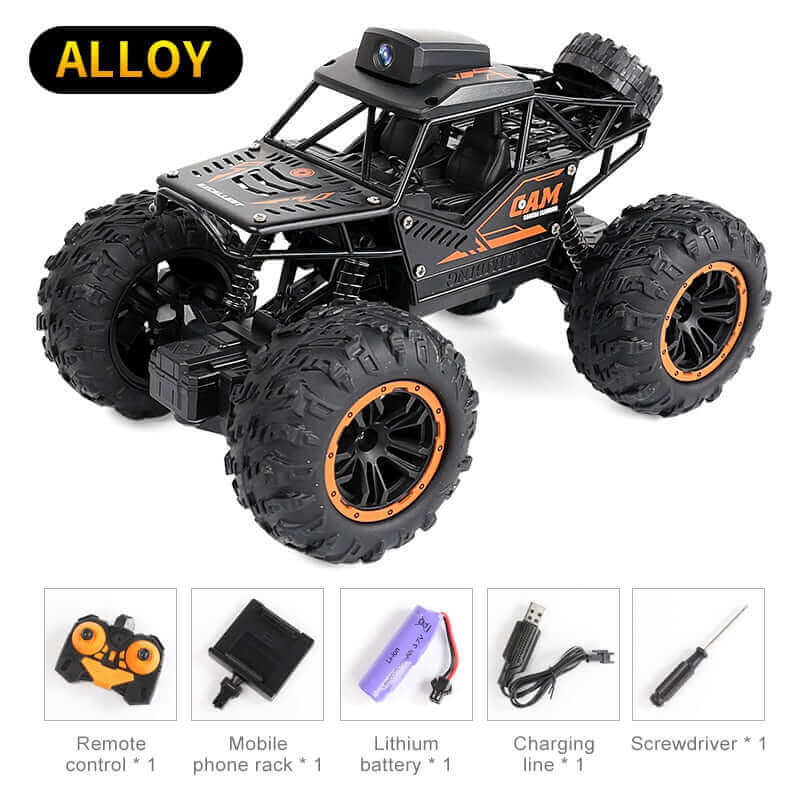 1:18 RC Car with 720P HD Camera - WiFi FPV Climbing SUV Toy | KidsToyLover