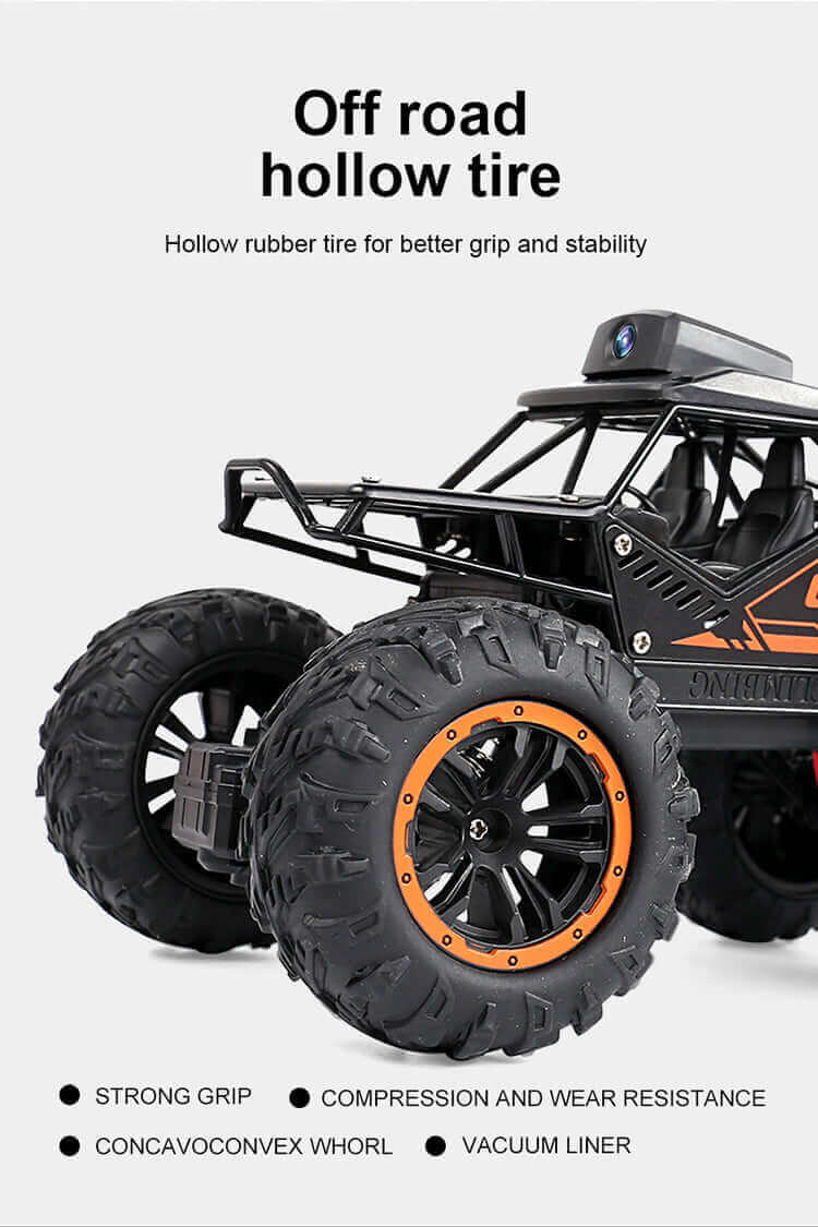 1:18 RC Car with 720P HD Camera - WiFi FPV Climbing SUV Toy | KidsToyLover