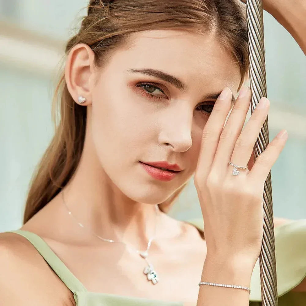 14K Gold Plated Cz Tennis Bracelet | Adjustable 925 Sterling Silver Slider Bracelet For Women | Wedding Jewelry Gift