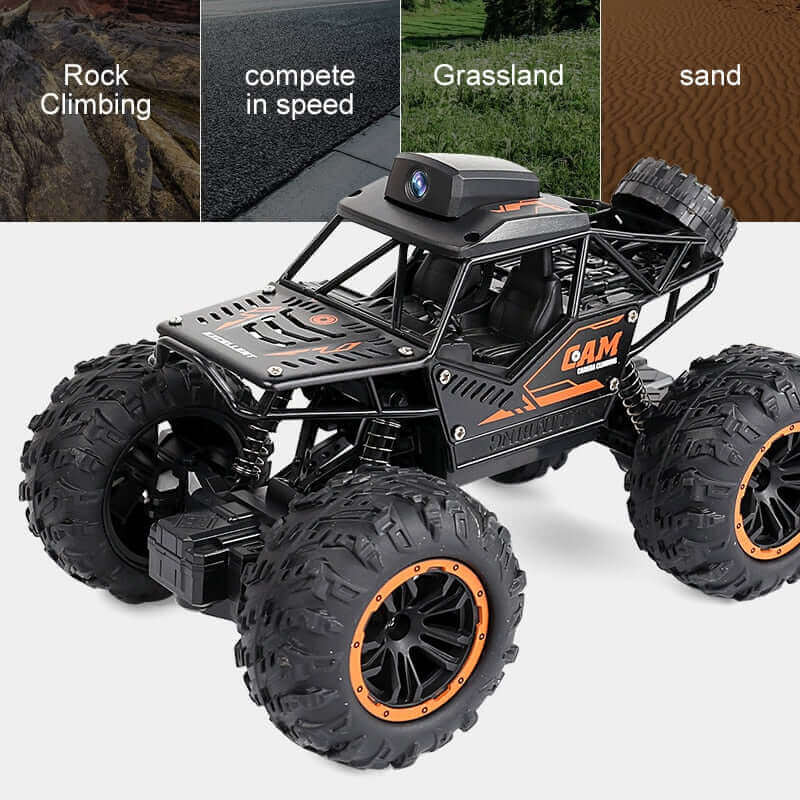 1:18 RC Car with 720P HD Camera - WiFi FPV Climbing SUV Toy | KidsToyLover