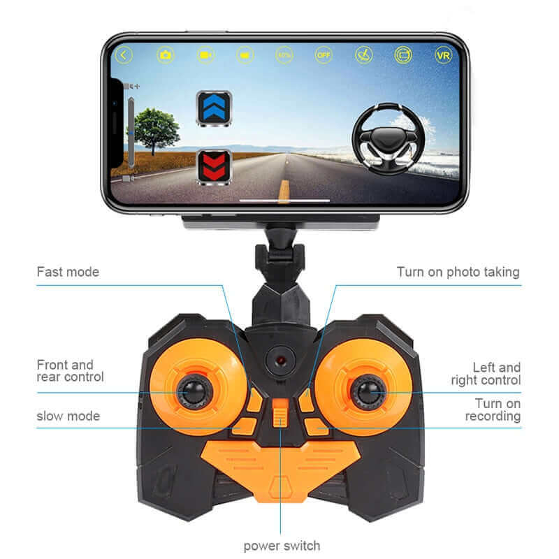 1:18 RC Car with 720P HD Camera - WiFi FPV Climbing SUV Toy | KidsToyLover