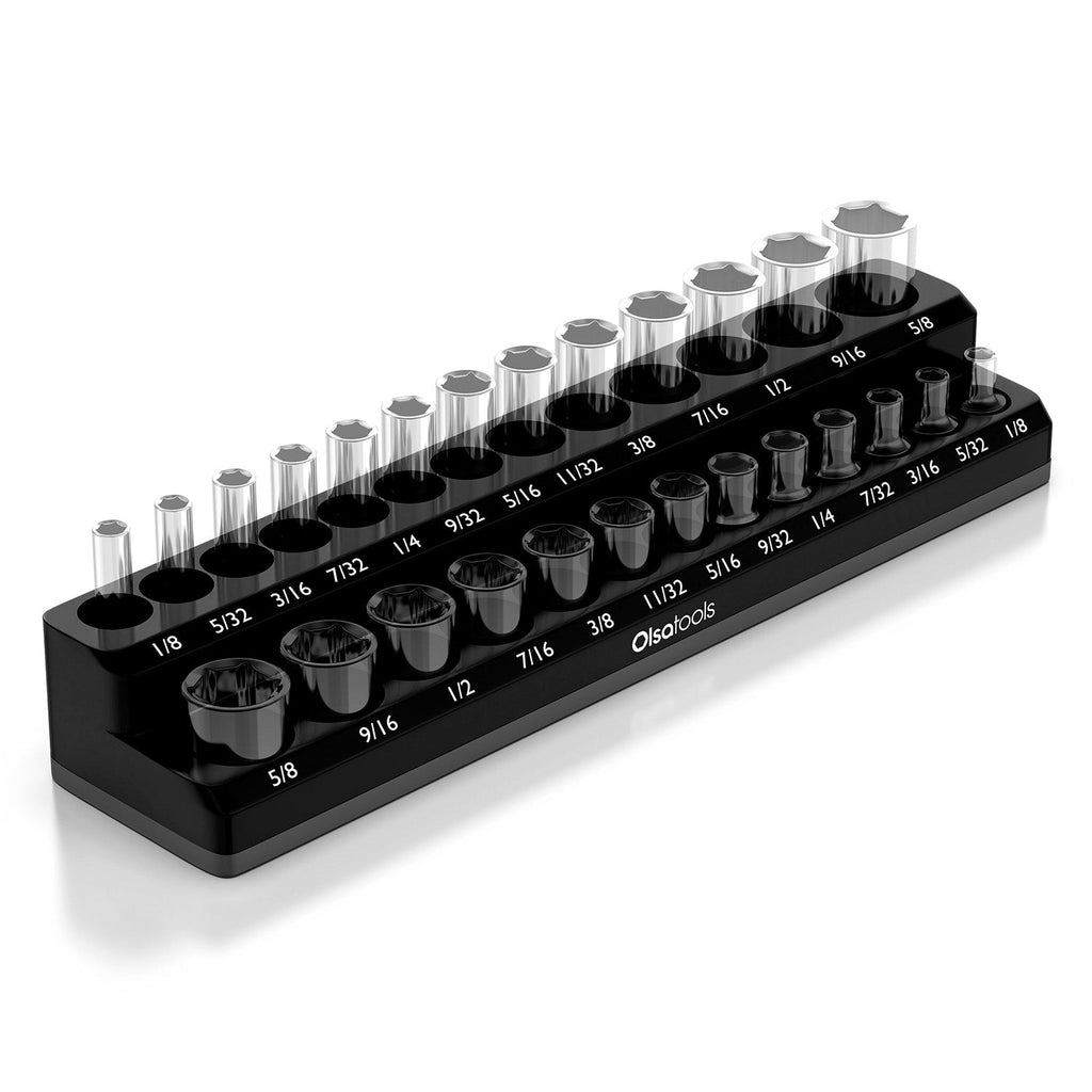 2-Row Magnetic Socket Holders