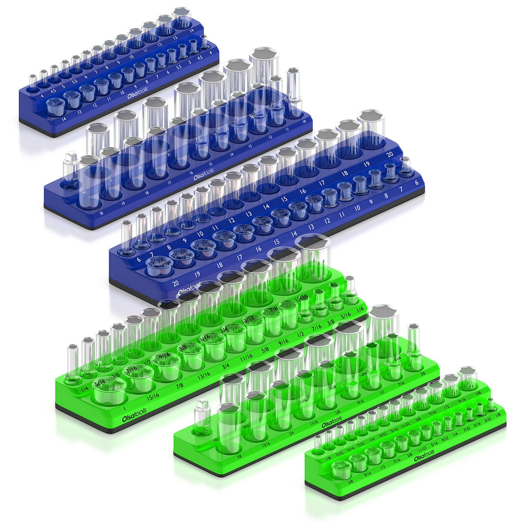 2-Row Magnetic Socket Holders