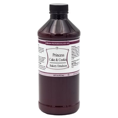 'REDUCED TO CLEAR' Princess Cake & Cookie Bakery Emulsion - 16 oz. Bakery Emulsions Canada