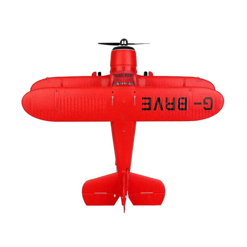2024 WLtoys A300-Beech D17S EPP 4CH RC Biplane: LED, 3D/6G Gyro, Brushless