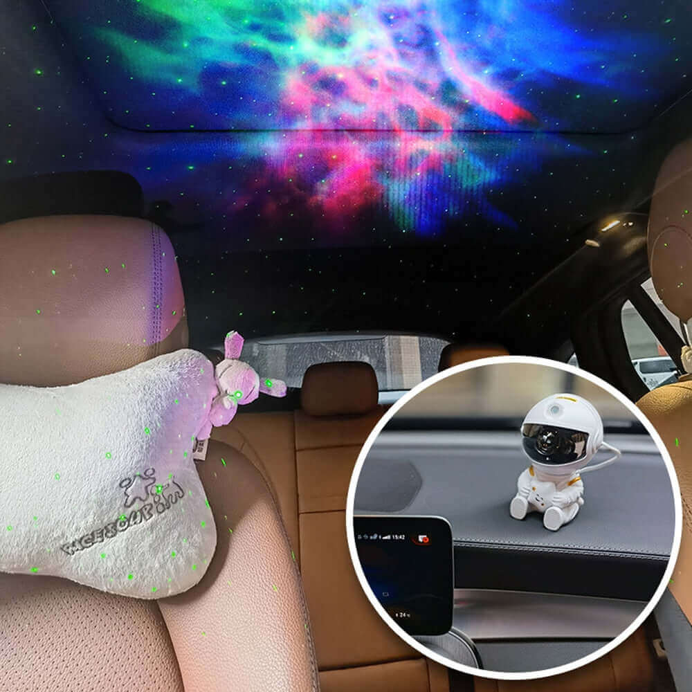 2024 Astronaut Starry Sky Projector - Galaxy LED Night Light for Bedroom Decor