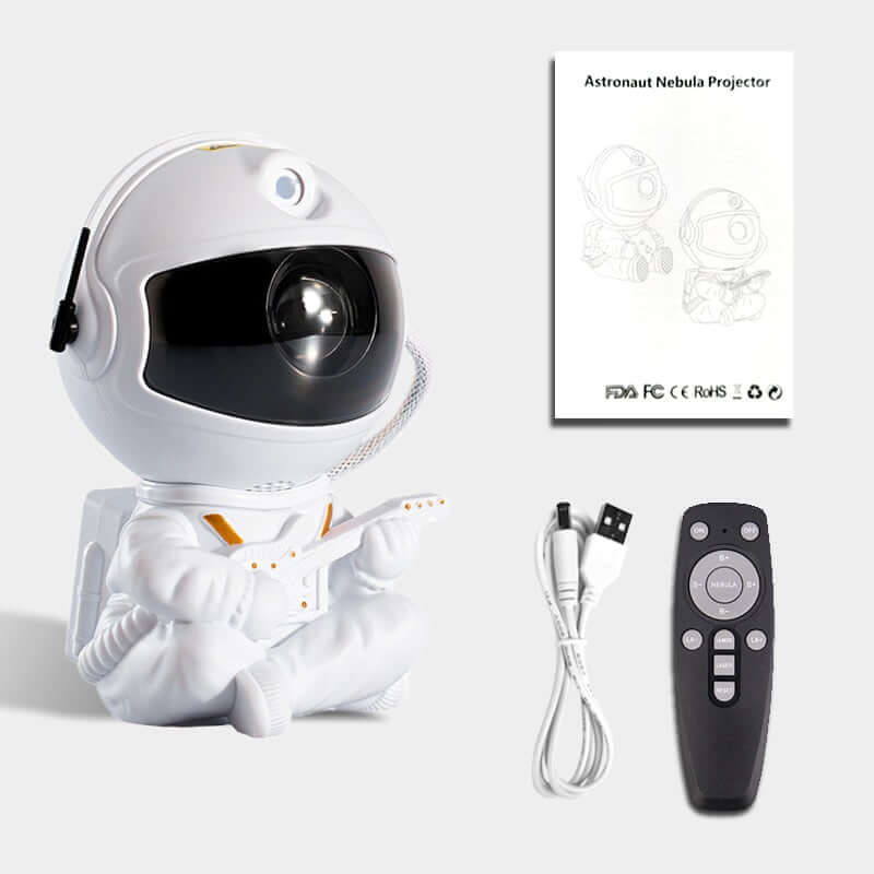 2024 Astronaut Starry Sky Projector - Galaxy LED Night Light for Bedroom Decor