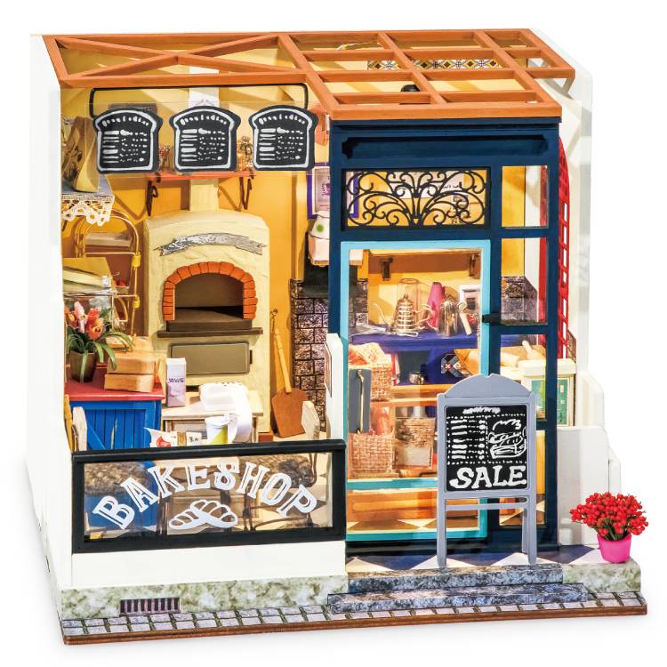1:24 DIY Mini Dollhouse Kit | Nancy's Bakeshop