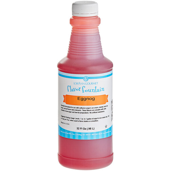 "REDUCED TO CLEAR" Eggnog Flavor - 32 oz. - Ice Cream and Beverage Flavors - LorAnn Oils - Canadian Distribution