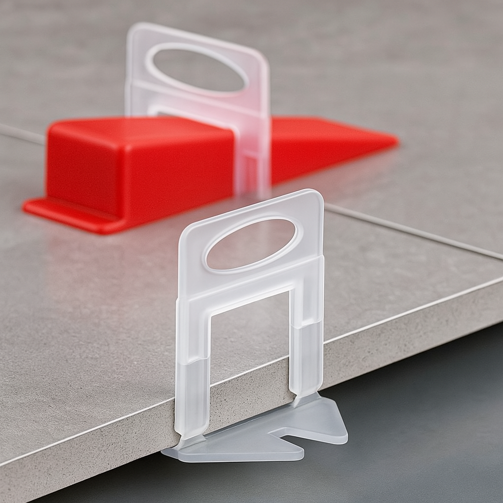 1.5 mm Tile Leveling Clips (100‑Pack) – Lippage‑Free Spacer System