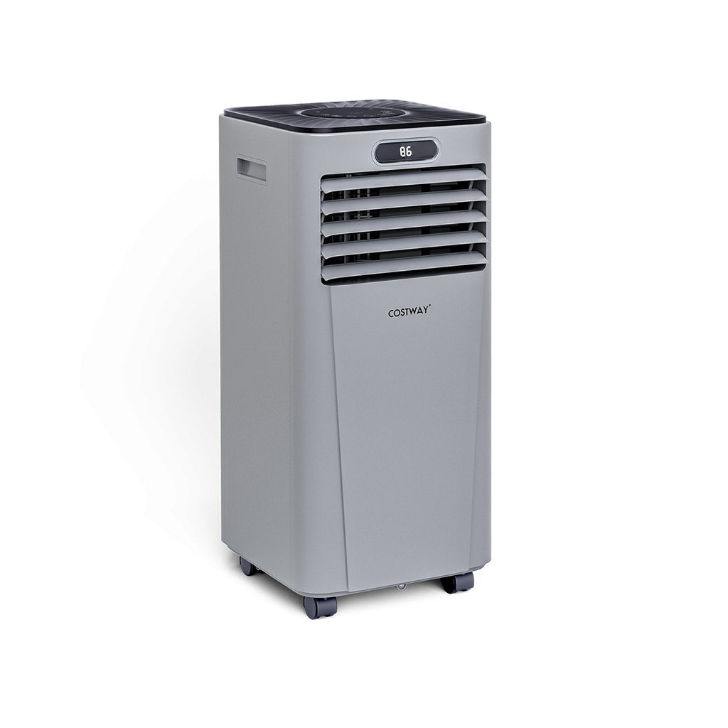 10000 BTU Portable Air Conditioner with Remote Control-Dark Blue