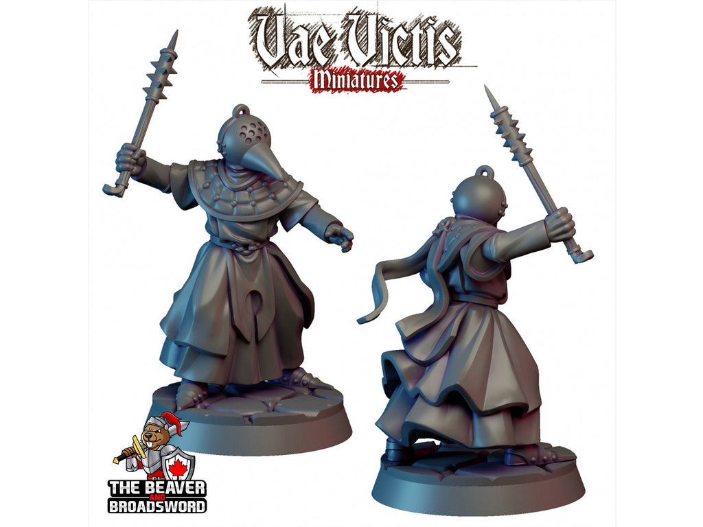 14 Vampire Hunters Mini Set - Vae Victis | DnD | Pathfinder | Human | Fighter |  Monster | Dark | Gothic | Victorian 28mm 32mm Fantasy