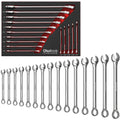 15 Pc Combination Wrench Set | 15-Degree Angle Offset